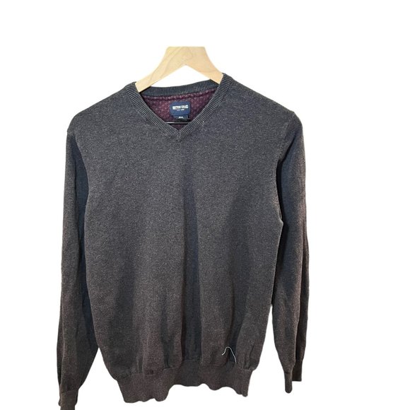 British Khaki Sweaters British Khaki Rib Knit Pullover Sweater Log